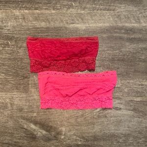 Free People bandeau (selling two together) size S